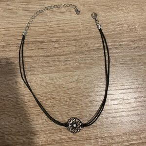 Choker charm necklace